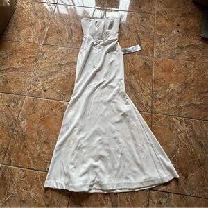 Dress the Population Strapless Mermaid Gown